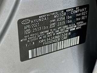 2021 Hyundai Sonata